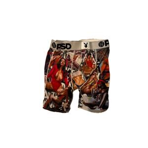 Playboy x PSD Compressn Bxr Brf Shorts Mens Med